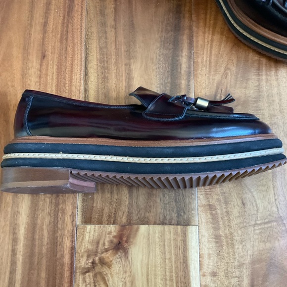 Shelly’s of London Tassel Platform Loafer 6.5 (Eu 37) - Picture 5 of 8